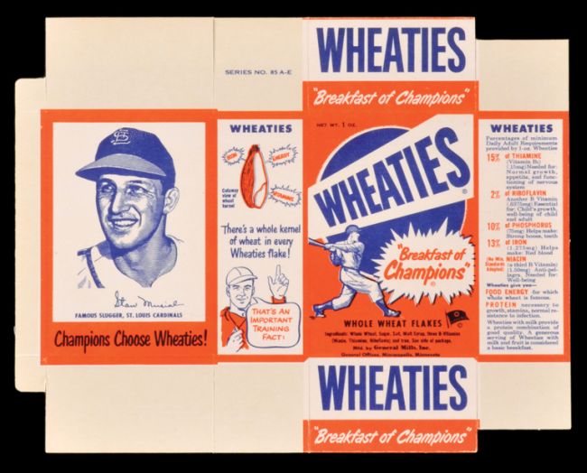1951 Wheaties Musial